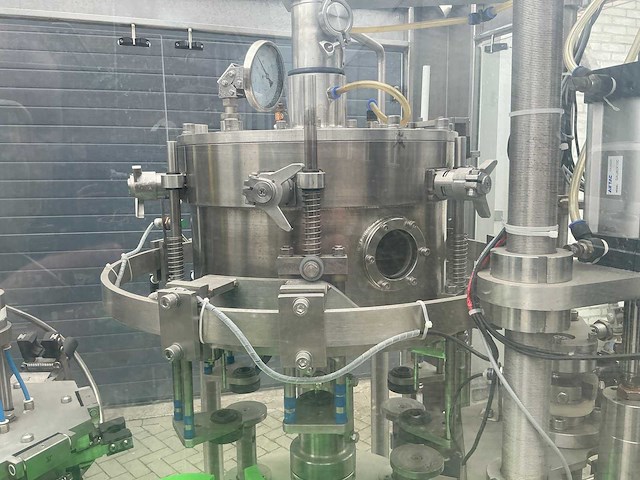 2019 hg machinery hg-1.0 volautomatische flessen vulmachine met etiketteer machine - afbeelding 25 van  52