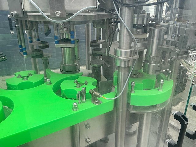 2019 hg machinery hg-1.0 volautomatische flessen vulmachine met etiketteer machine - afbeelding 27 van  52