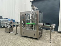 2019 hg machinery hg-1.0 volautomatische flessen vulmachine met etiketteer machine - afbeelding 17 van  52
