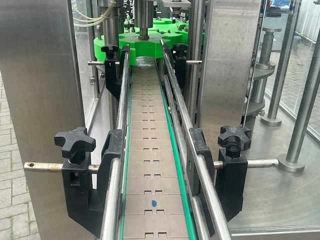 2019 hg machinery hg-1.0 volautomatische flessen vulmachine met etiketteer machine - afbeelding 29 van  52