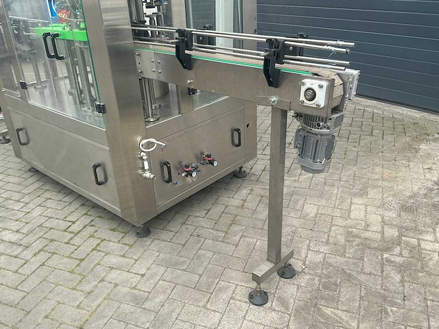 2019 hg machinery hg-1.0 volautomatische flessen vulmachine met etiketteer machine - afbeelding 30 van  52