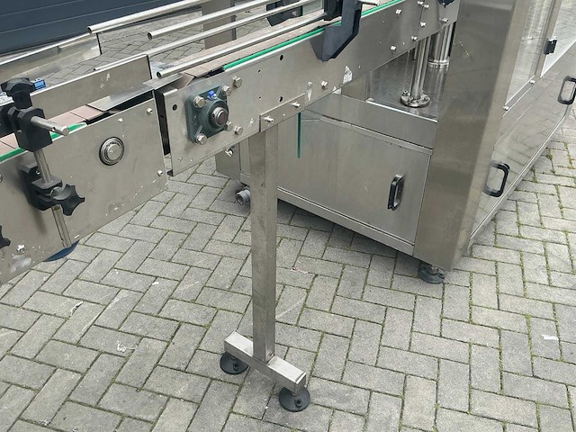 2019 hg machinery hg-1.0 volautomatische flessen vulmachine met etiketteer machine - afbeelding 33 van  52