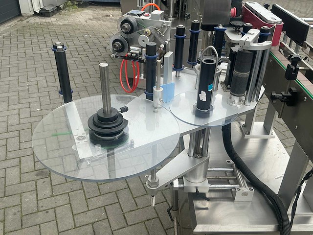 2019 hg machinery hg-1.0 volautomatische flessen vulmachine met etiketteer machine - afbeelding 49 van  52