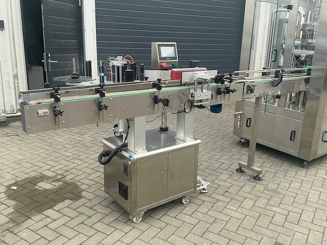 2019 hg machinery hg-1.0 volautomatische flessen vulmachine met etiketteer machine - afbeelding 39 van  52