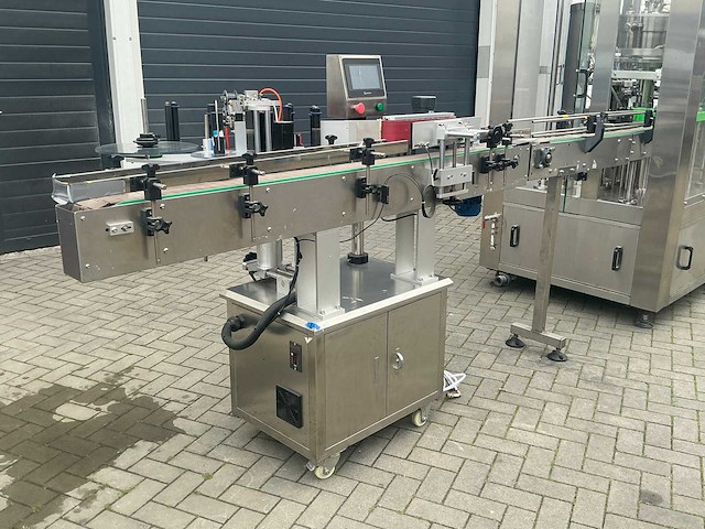 2019 hg machinery hg-1.0 volautomatische flessen vulmachine met etiketteer machine - afbeelding 51 van  52