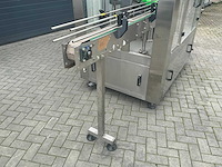 2019 hg machinery hg-1.0 volautomatische flessen vulmachine met etiketteer machine - afbeelding 56 van  62