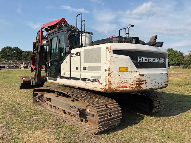 2019 hidromek hmk 220 lc-4 rupsgraafmachine - afbeelding 12 van  23