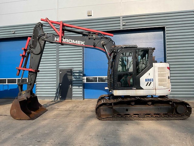 2019 hidromek hmk145lc-4 sr rupsgraafmachine - afbeelding 10 van  25