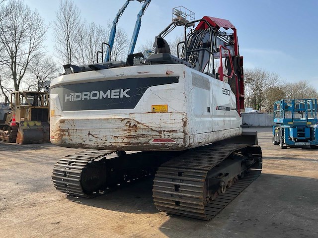 2019 hidromek hmk220lc-4 rupsgraafmachine - afbeelding 5 van  6