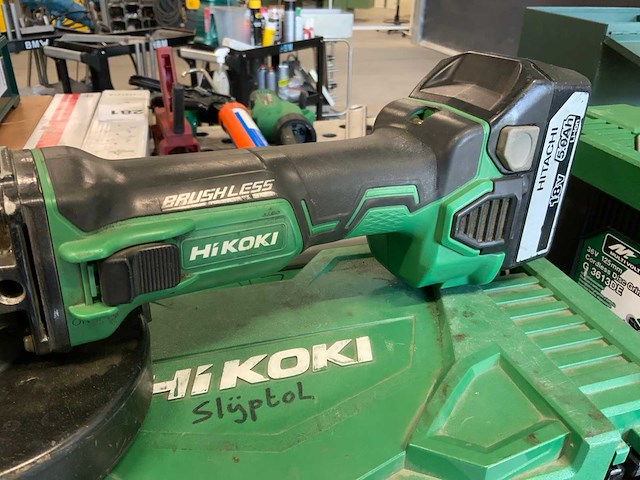 2019 hikoki g 18dbbl haakse slijpmachine - afbeelding 3 van  5