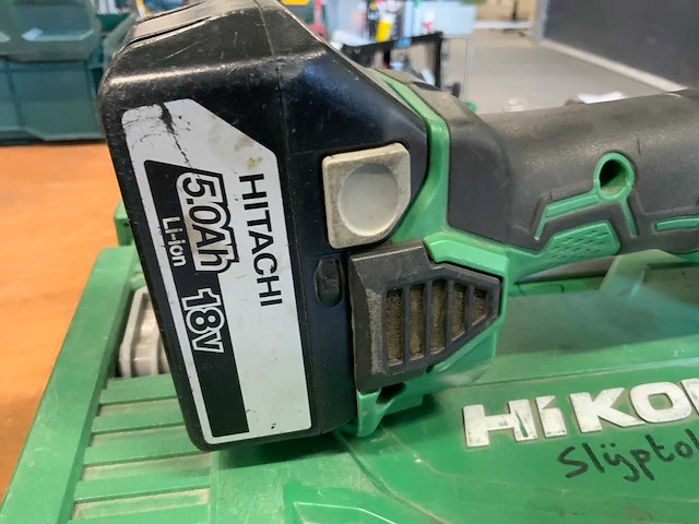 2019 hikoki g 18dbbl haakse slijpmachine - afbeelding 5 van  5