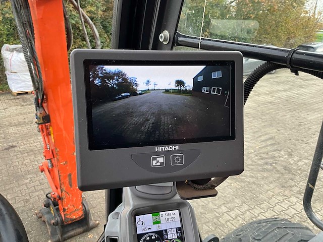 2019 hitachi zx140w-6 banden graafmachine - afbeelding 13 van  49