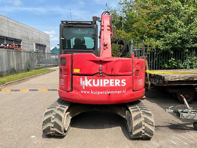 2019 hitachi zx85us-5a rupsgraafmachine - afbeelding 11 van  13