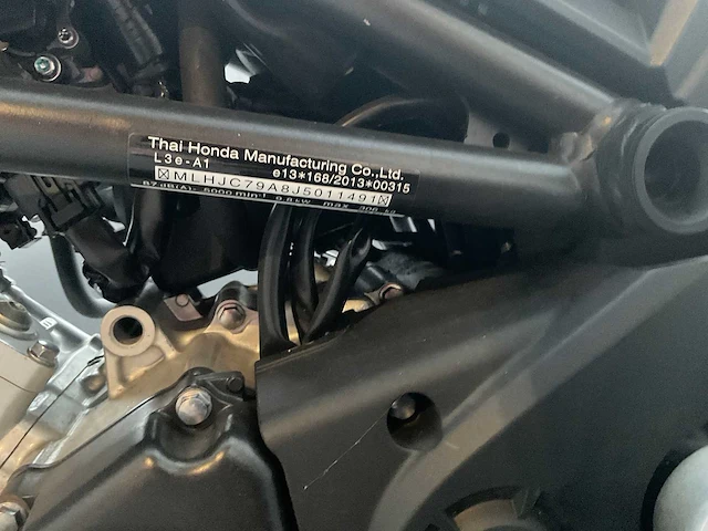 2019 honda - cb125 r - motorcycle - afbeelding 3 van  10