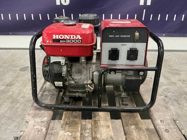 2019 honda eg3000x 3 kva benzine agreggaat - afbeelding 3 van  10