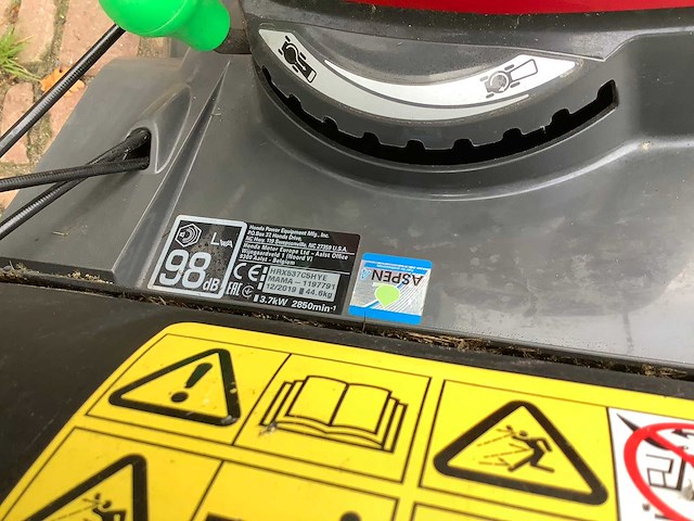 2019 honda hrx 537 grasmaaier - afbeelding 5 van  5