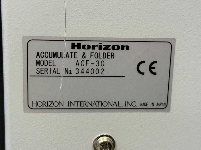 2019 horizon vouw-, hecht- snijmachine lijn - afbeelding 24 van  24