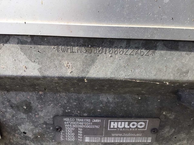 2019 hulco hdkkv aanhangwagen - afbeelding 5 van  14