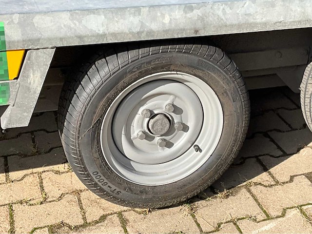 2019 hulco terrax-2 3001-lk machine transporter aanhangwagen - afbeelding 4 van  17
