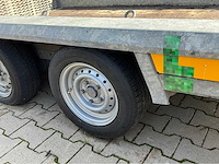 2019 hulco terrax-2 3001-lk machine transporter aanhangwagen - afbeelding 5 van  17