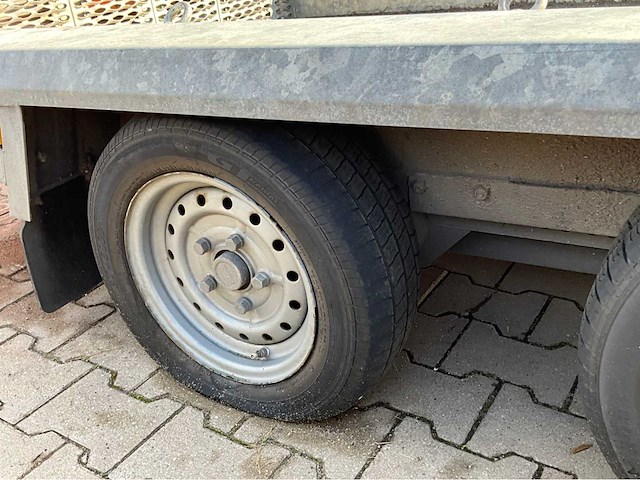 2019 hulco terrax-2 3001-lk machine transporter aanhangwagen - afbeelding 6 van  17
