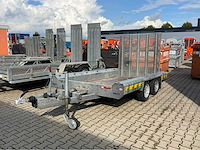 2019 hulco terrax-2 3001-lk machine transporter aanhangwagen - afbeelding 1 van  17