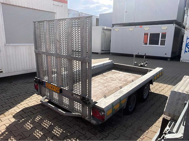 2019 hulco terrax-2 3001-lk machine transporter aanhangwagen - afbeelding 12 van  17