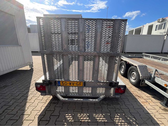 2019 hulco terrax-2 3001-lk machine transporter aanhangwagen - afbeelding 13 van  17