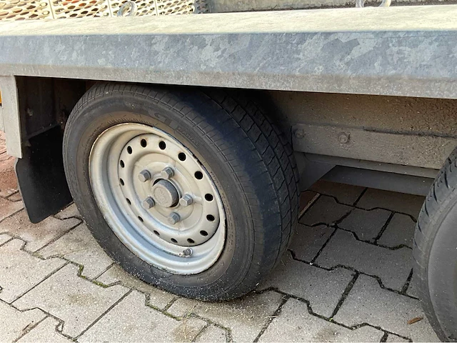 2019 hulco terrax-2 3001-lk machine transporter aanhangwagen - afbeelding 13 van  17