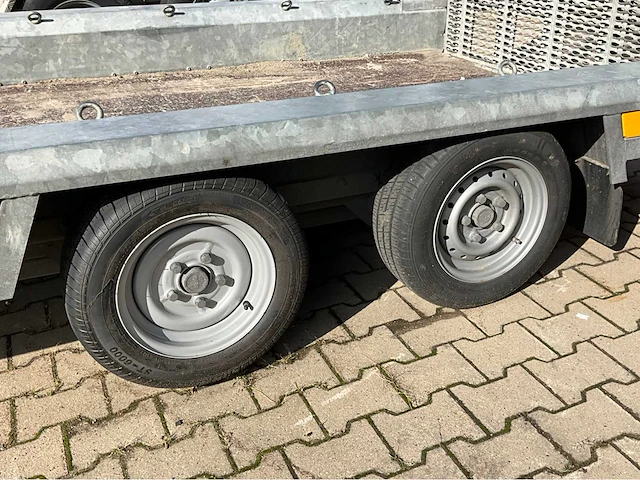 2019 hulco terrax-2 3001-lk machine transporter aanhangwagen - afbeelding 14 van  17
