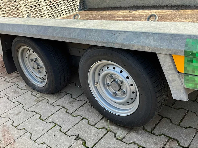 2019 hulco terrax-2 3001-lk machine transporter aanhangwagen - afbeelding 3 van  17