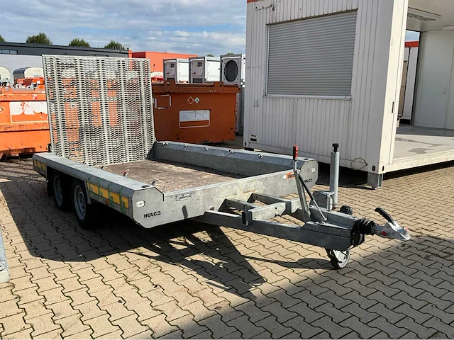 2019 hulco terrax-2 3001-lk machine transporter aanhangwagen - afbeelding 6 van  17