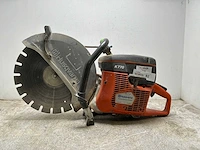 2019 husqvarna k770 doorslijper - 350mm - benzine - afbeelding 4 van  5