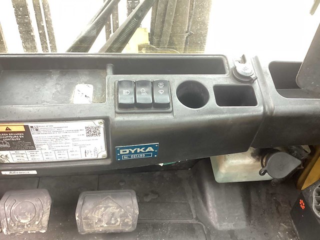 2019 hyster j 4.5 xn vorkheftruck - afbeelding 9 van  15