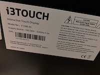 2019 i3touch e1086 4k interactive touchscreen 86" - afbeelding 3 van  3