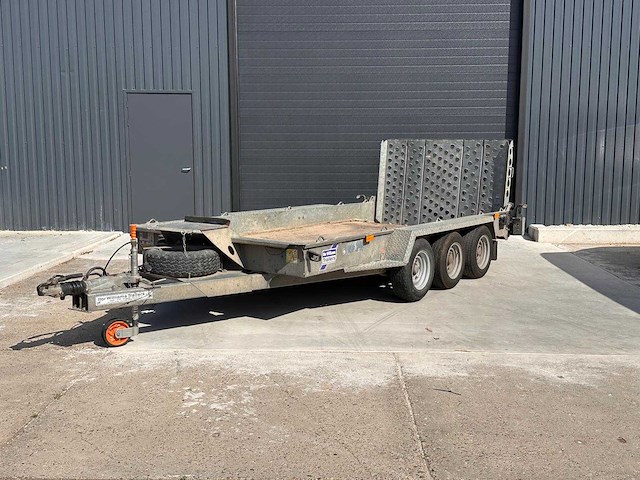 2019 ifor williams - 2019 - gh - gh146bt-3 - machinetrailer 3.500 kg - afbeelding 1 van  11