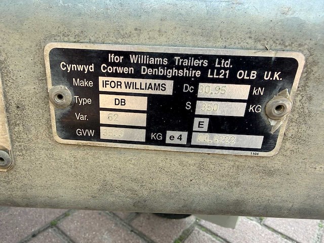 2019 ifor williams tt3621 kipper tandemas aanhangwagen - afbeelding 4 van  8