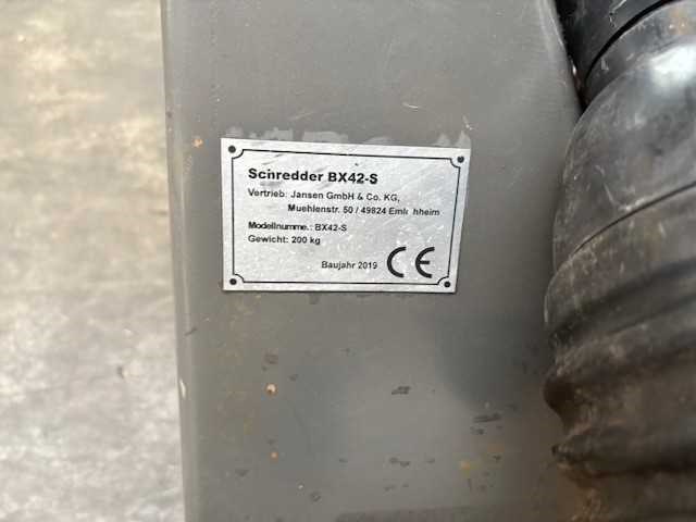 2019 jansen bx-42s versnipperaar - afbeelding 3 van  5
