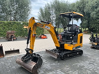 2019 jcb 19c-1 e minigraafmachine - afbeelding 11 van  19