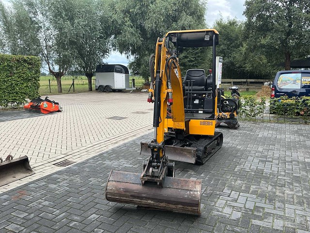 2019 jcb 19c-1 e minigraafmachine - afbeelding 18 van  19