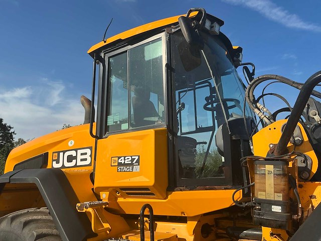 2019 jcb 427 s5 agri wiellader shovel - afbeelding 20 van  53