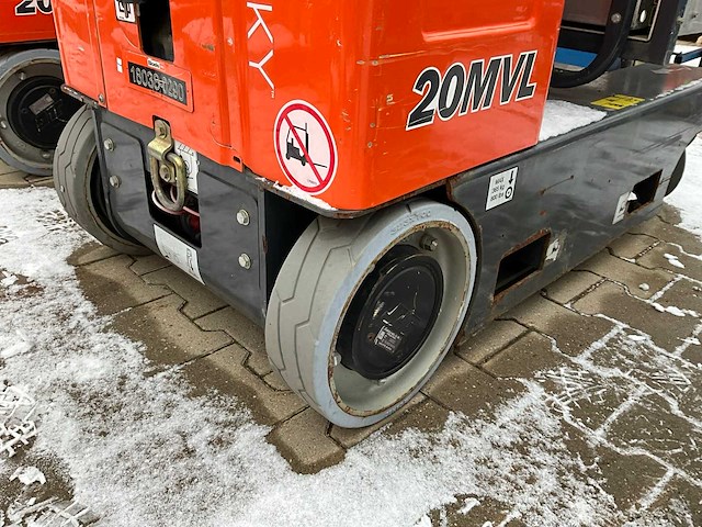 2019 jlg 20mvl hoogwerker / personenlift - afbeelding 9 van  11