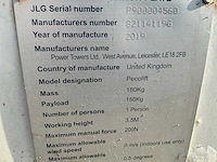 2019 jlg peco hoogwerker - afbeelding 1 van  1