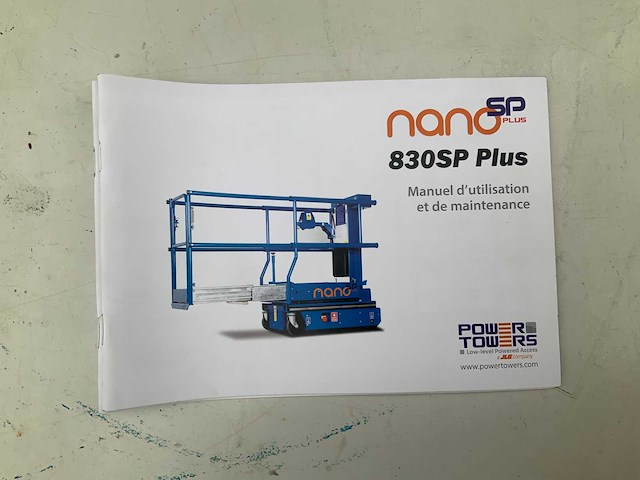 2019 jlg power tower nano sp plus hoogwerker - afbeelding 10 van  18