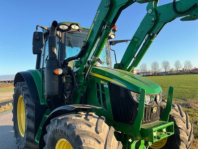 2019 john deere 6120 m command quad vierwielaangedreven landbouwtractor met voorlader - afbeelding 4 van  39