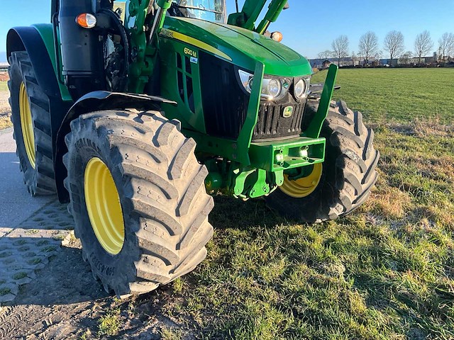 2019 john deere 6120 m command quad vierwielaangedreven landbouwtractor met voorlader - afbeelding 6 van  39