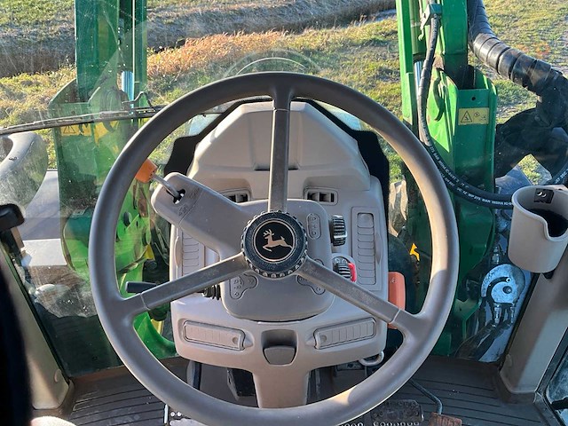 2019 john deere 6120 m command quad vierwielaangedreven landbouwtractor met voorlader - afbeelding 19 van  39