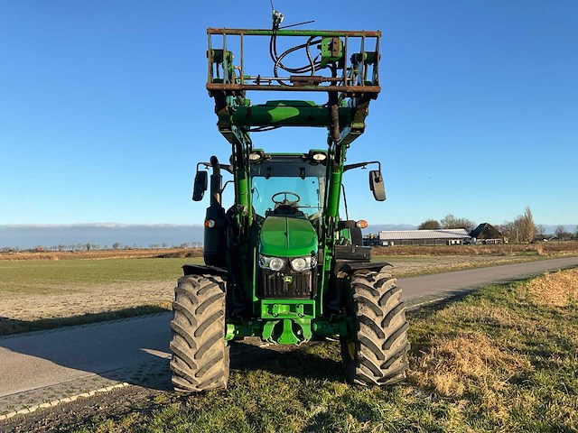 2019 john deere 6120 m command quad vierwielaangedreven landbouwtractor met voorlader - afbeelding 34 van  39