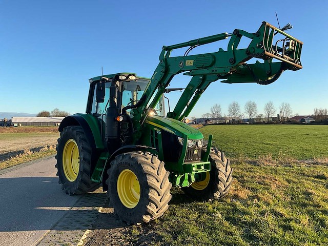 2019 john deere 6120 m command quad vierwielaangedreven landbouwtractor met voorlader - afbeelding 35 van  39
