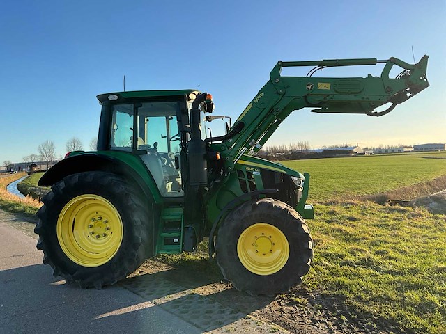2019 john deere 6120 m command quad vierwielaangedreven landbouwtractor met voorlader - afbeelding 36 van  39